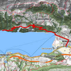 Walenstadt, St. Gallen/Schweiz