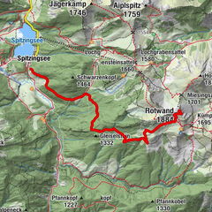 Spitzingsee, Oberbayern/Deutschland