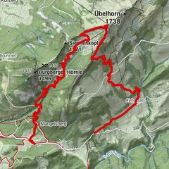 Burgberg im Allgäu, Schwaben/Deutschland