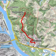 Pfenningberg Abstieg