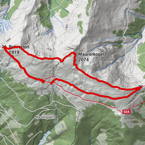 Maurerkogel mit Tvb