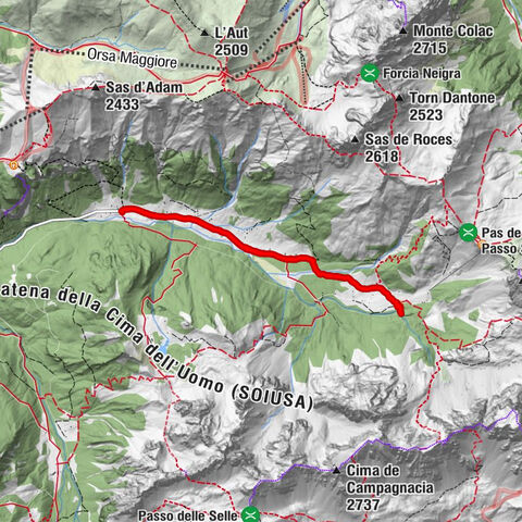 San Giovanni di Fassa, Trentino-Alto Adige/Italia