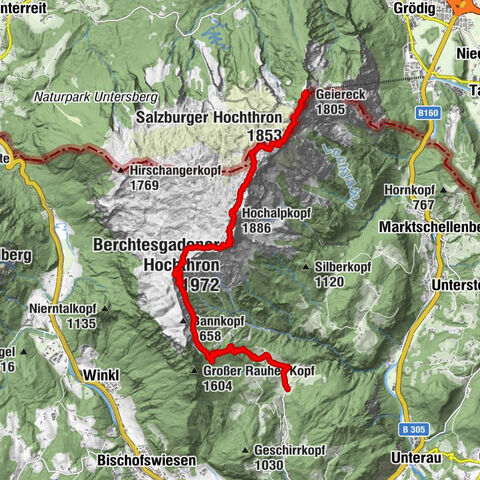 Untersbergüberschreitung