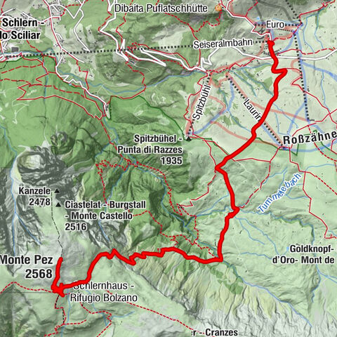 Kastelruth, Trentino-Südtirol/Italien
