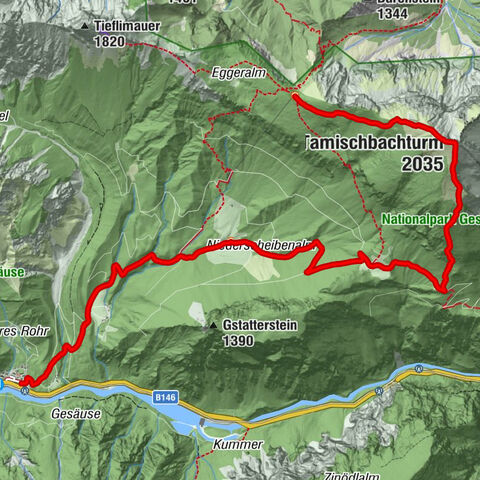 Von der Ennstaler Hütte auf den Tamischbachturm 2035m🏔️🥰