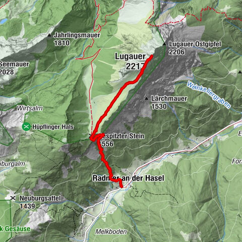 Radmer an der Hasel, Steiermark/Österreich