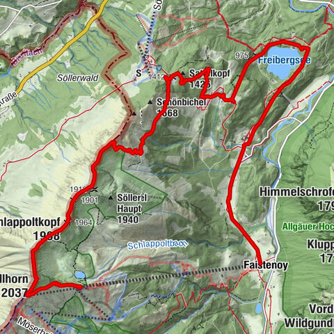 Oberstdorf, Bayern/Deutschland