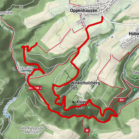 Winkelholzberg, Rheinland-Pfalz/Deutschland