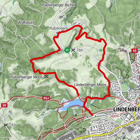 Lindenberg im Allgäu, Bayern/Deutschland