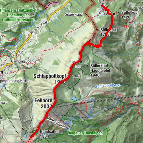 Oberstdorf, Bayern/Deutschland