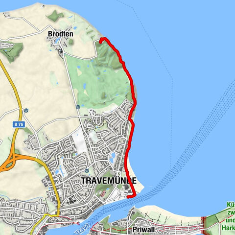 Travemünde, Schleswig-Holstein/Deutschland