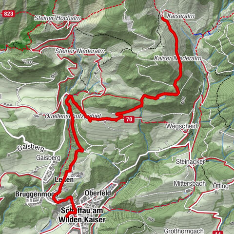 Scheffau am Wilden Kaiser, Tirol/Österreich