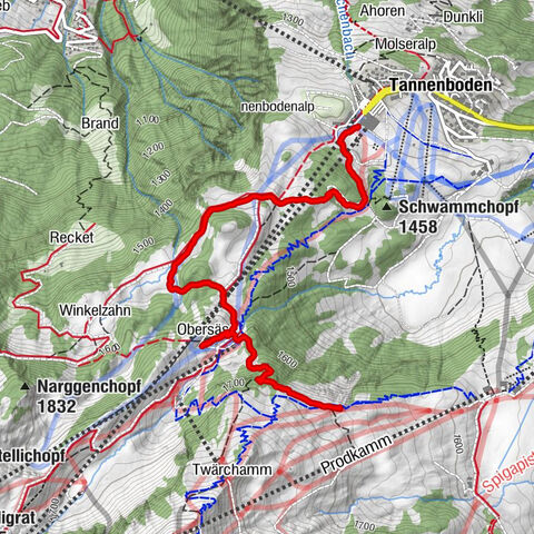 Quarten, St. Gallen/Schweiz