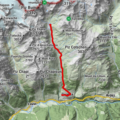 Guarda, Graubünden/Schweiz