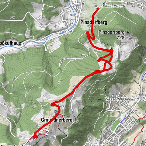 Gmundnerberg, Oberösterreich/Österreich