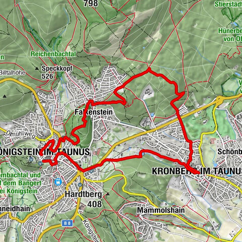 Kronberg im Taunus, Regierungsbezirk Darmstadt/Deutschland