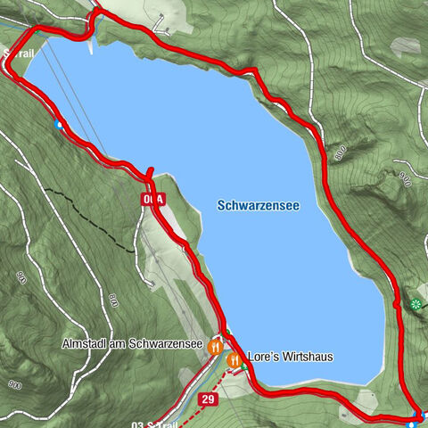 St. Wolfgang im Salzkammergut, Oberösterreich/Österreich