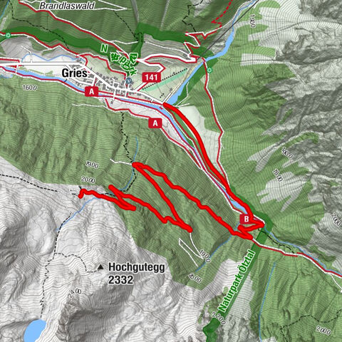 Längenfeld, Tirol/Österreich