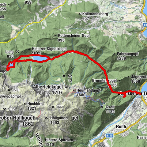 Ebensee am Traunsee, Oberösterreich/Österreich