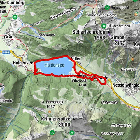Haldensee - Nesselwängle