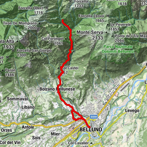 Belluno, Venetien/Italien