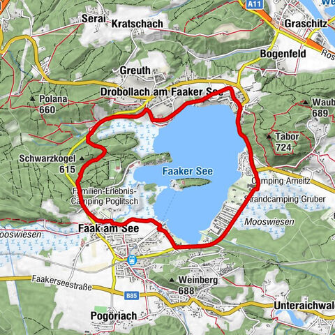 Finkenstein am Faaker See, Kärnten/Österreich