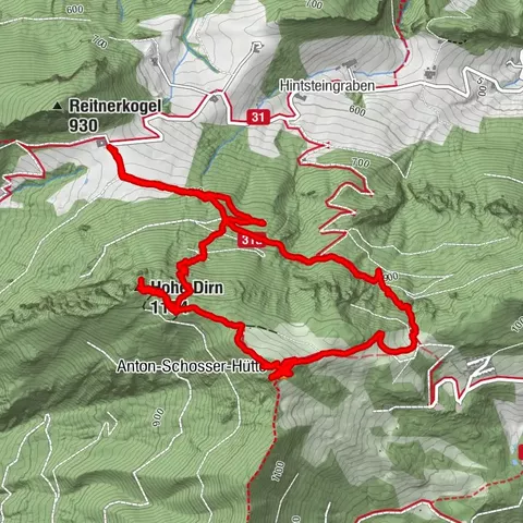 Hohe Dirn Losenstein 17. 12. 2025