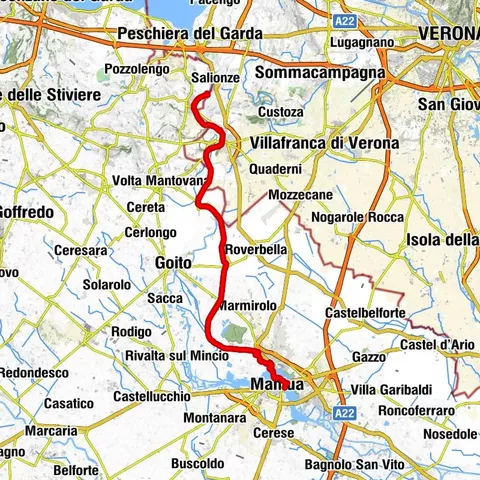 Ponti sul Mincio, Lombardia/Italia