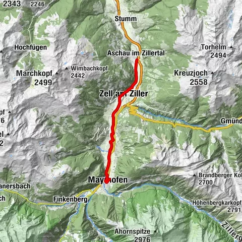 Mayrhofen, Tirol/Österreich