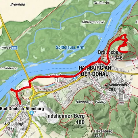Bad Deutsch-Altenburg, Niederösterreich/Österreich