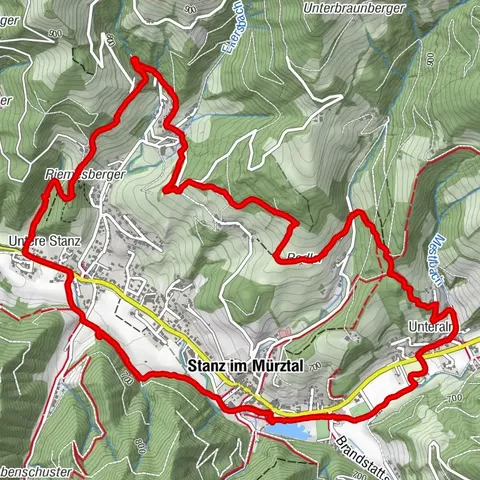 Stanz im Mürztal "Sonnenwegwanderweg "