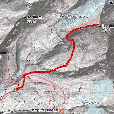 Saas-Grund, Wallis/Schweiz