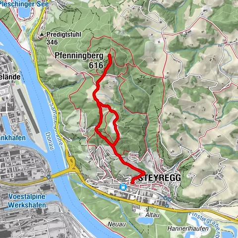 Pfenningberg Runde, Steyregg