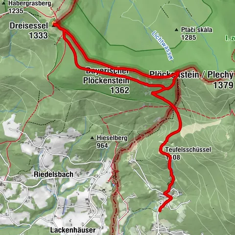 Pleckensteiner Wald, Niederbayern/Deutschland