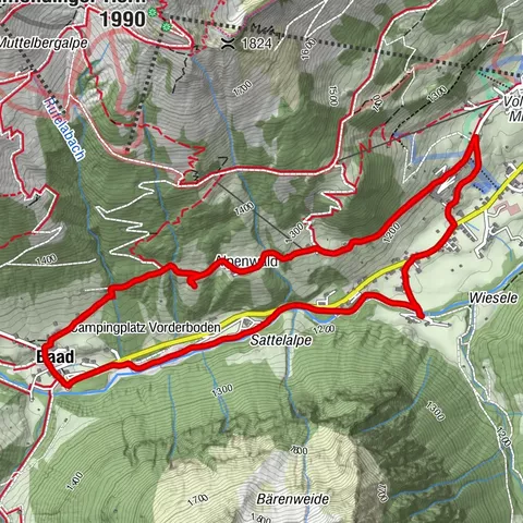 Mittelberg, Vorarlberg/Österreich