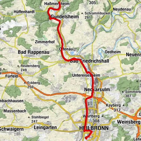 Heilbronn, Regierungsbezirk Stuttgart/Deutschland