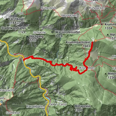 Reichenau an der Rax Chůze