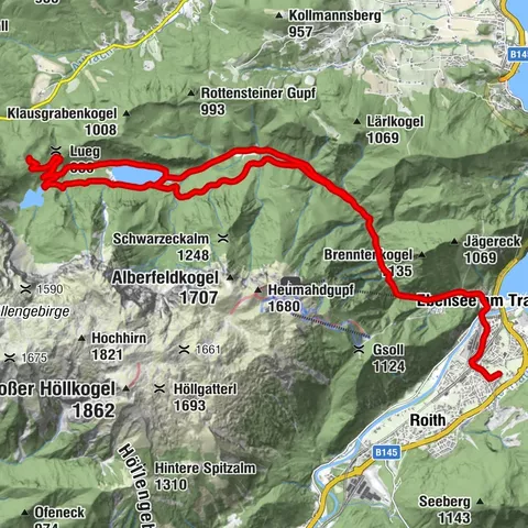 Ebensee am Traunsee, Oberösterreich/Österreich