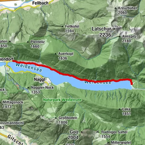 Weißensee, Kärnten/Österreich