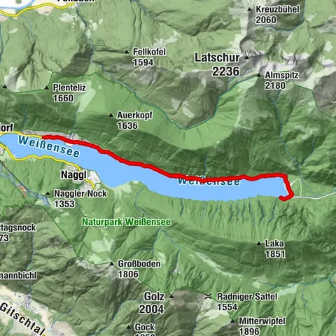 Weißensee, Kärnten/Österreich