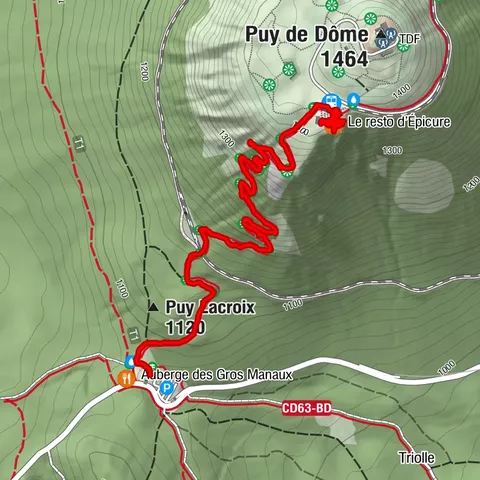 Orcines, Auvergne-Rhone-Alpen/Frankreich