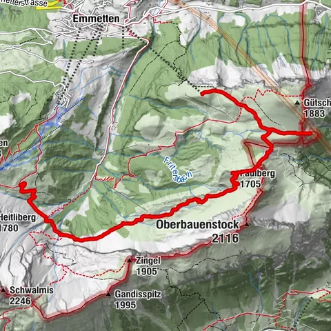 Emmetten, Nidwalden/Schweiz