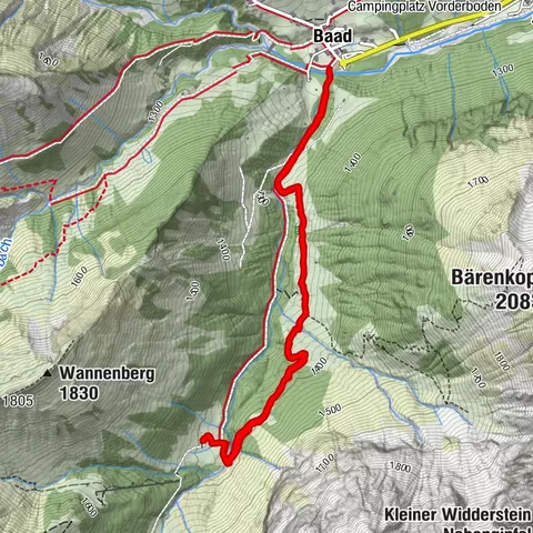 Baad, Vorarlberg/Österreich