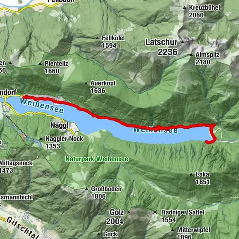 Weißensee, Kärnten/Österreich