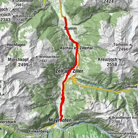 Mayrhofen, Tirol/Österreich