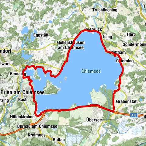 Chieming, Oberbayern/Deutschland