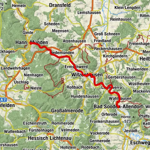 Bad Sooden-Allendorf, Regierungsbezirk Kassel/Deutschland