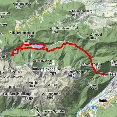 Ebensee am Traunsee, Oberösterreich/Österreich