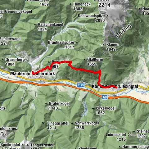 Mautern in Steiermark, Steiermark/Österreich
