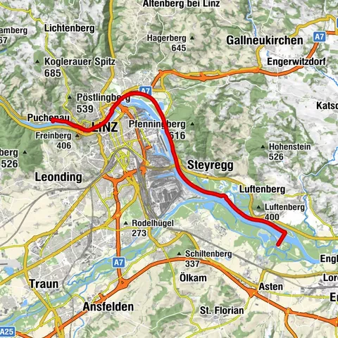 Luftenberg an der Donau, Oberösterreich/Österreich